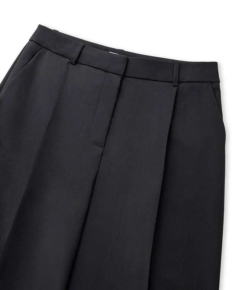 Ipekyol  Pleated Wool Trousers for Women | Best Price UAE